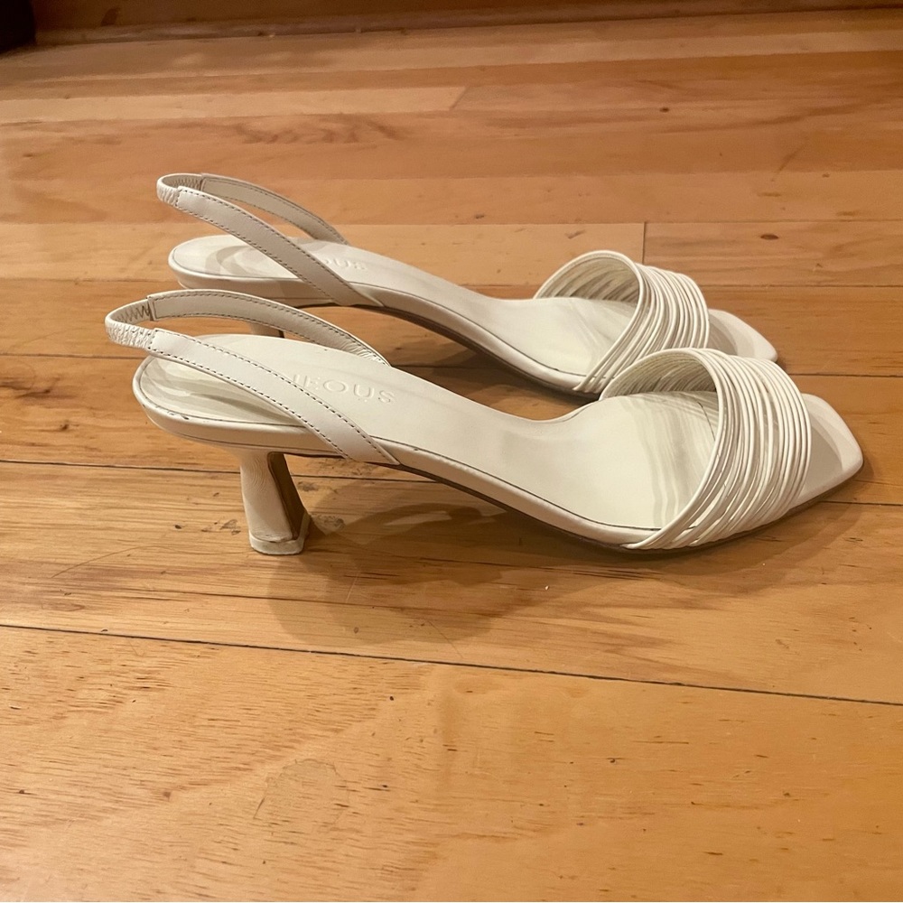 Neous Off-white Rossi 55 Slingback Heeled Sandals